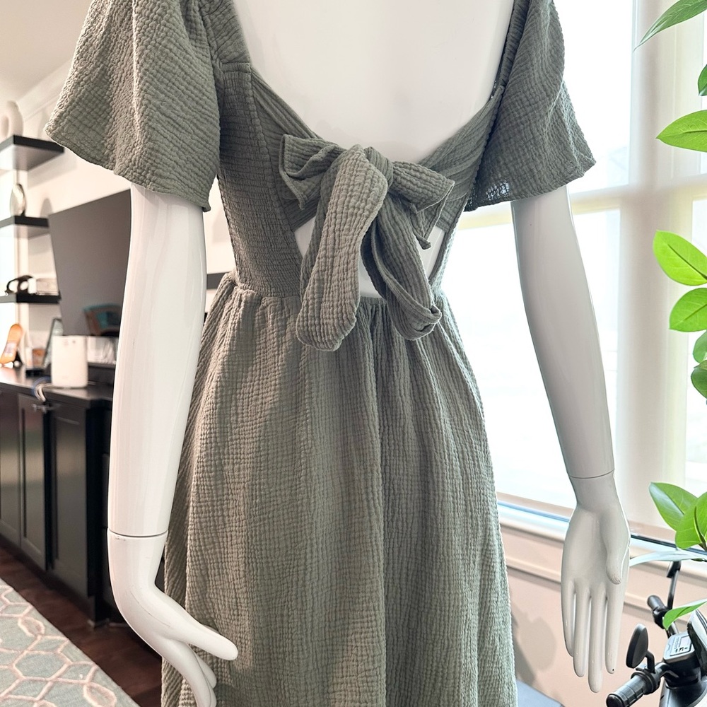 Madewell Olive Mini Dress